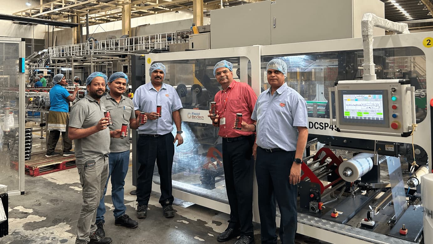 Can Filling & Packaging Line for Energy Drinks at Delmonte Foods