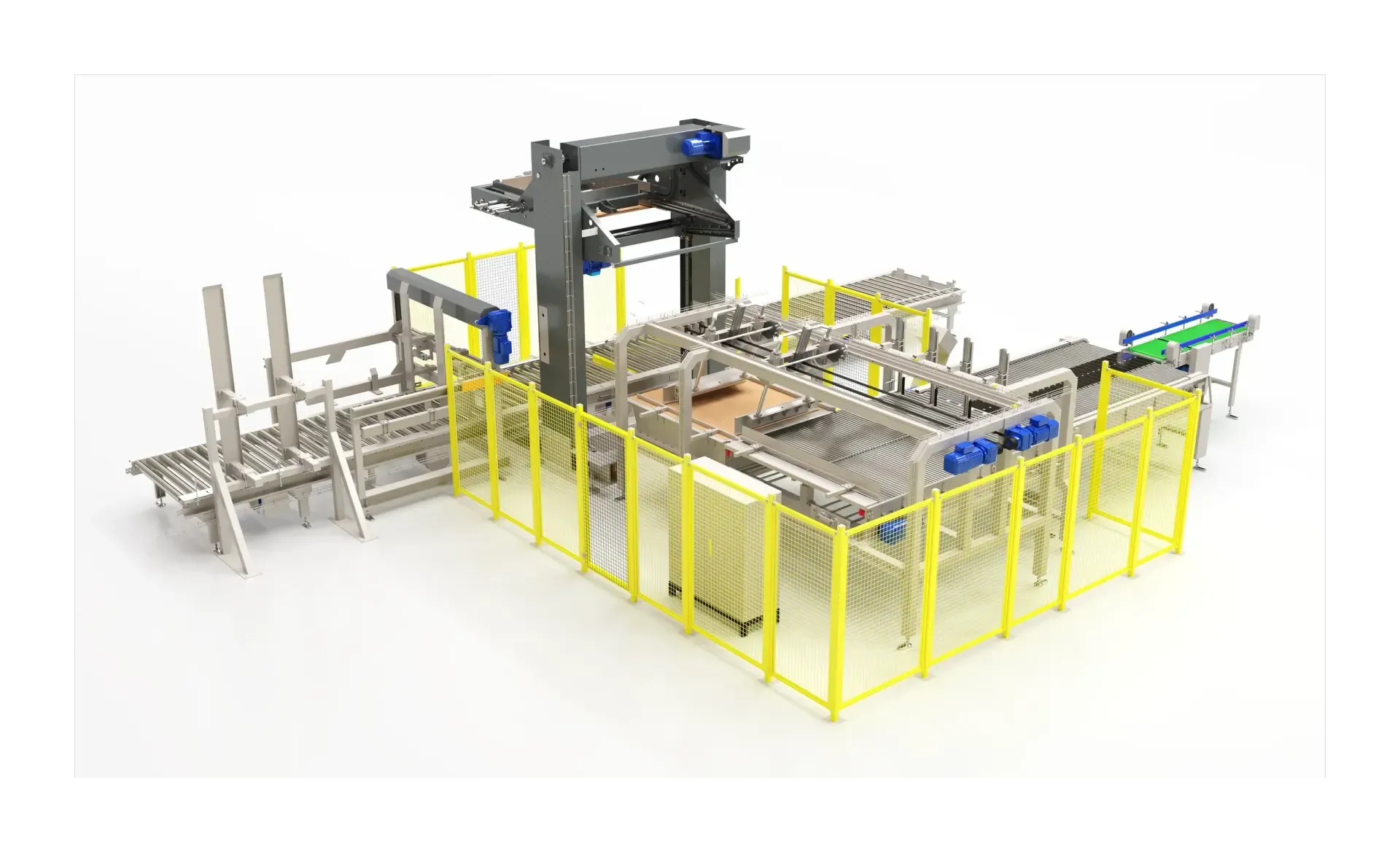 Paletizadora de doble columna RAPIDpal-DC, render 3D