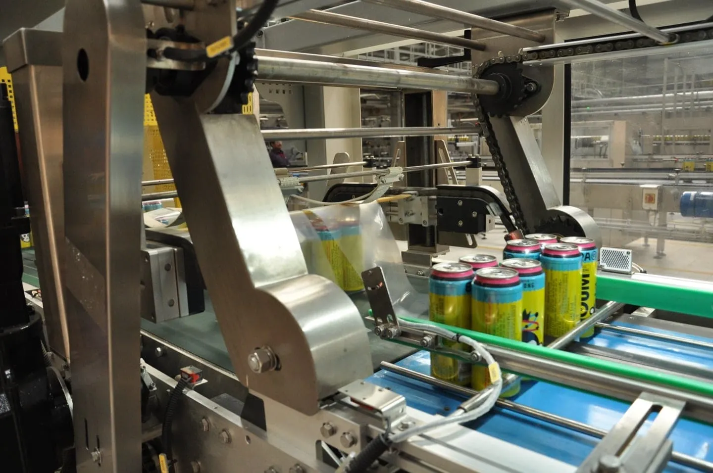 RAPIDshrink Schrumpfpacker, Packauslauf