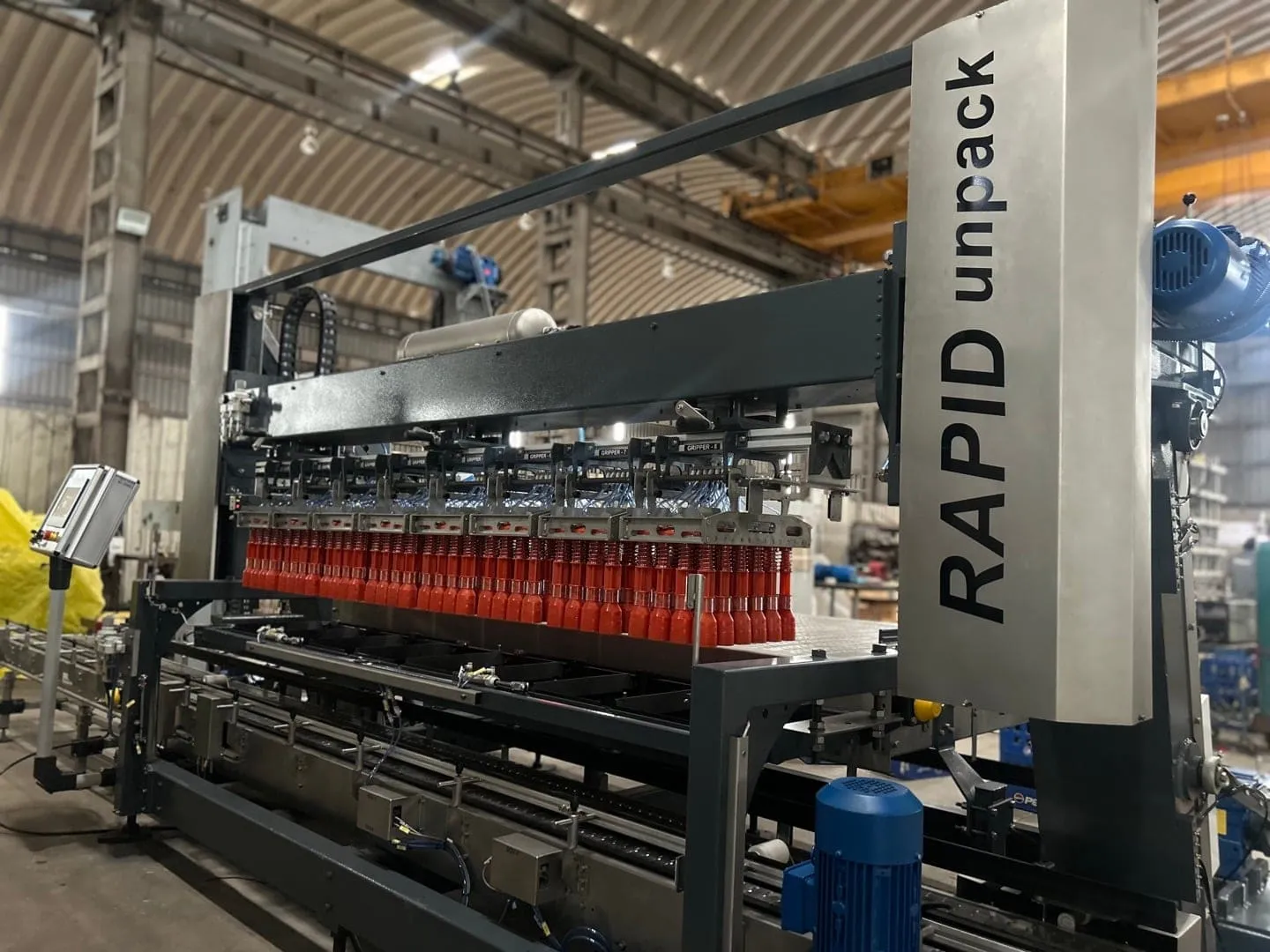 Flaschenauspacker