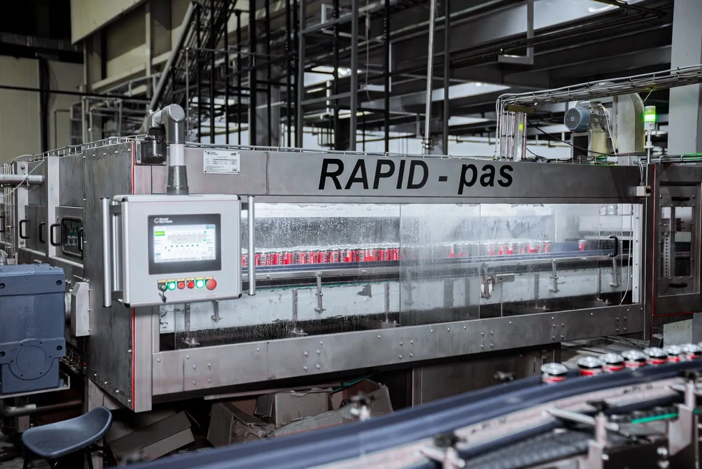 RAPIDwarm, Dosen auf der Auslaufkurve