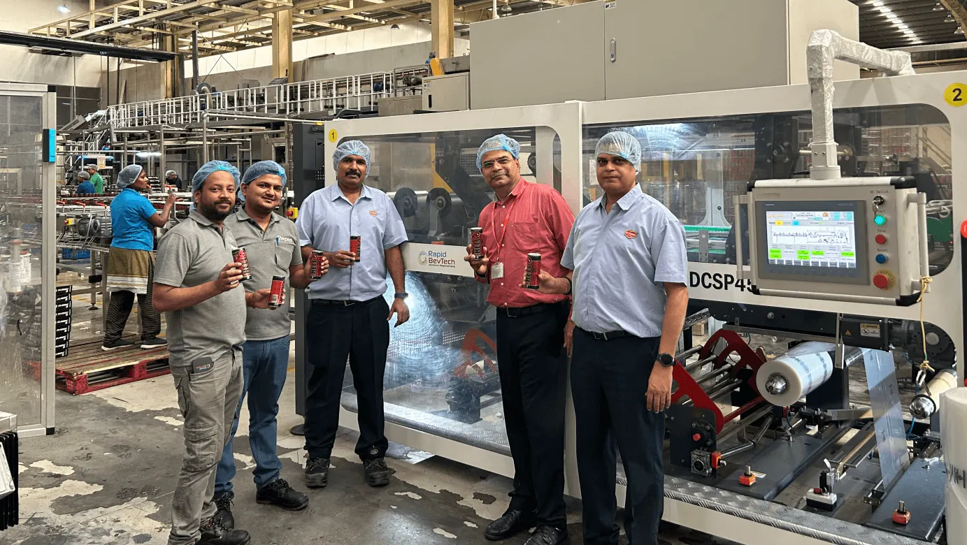 Can Filling & Packaging Line for Energy Drinks at Delmonte Foods